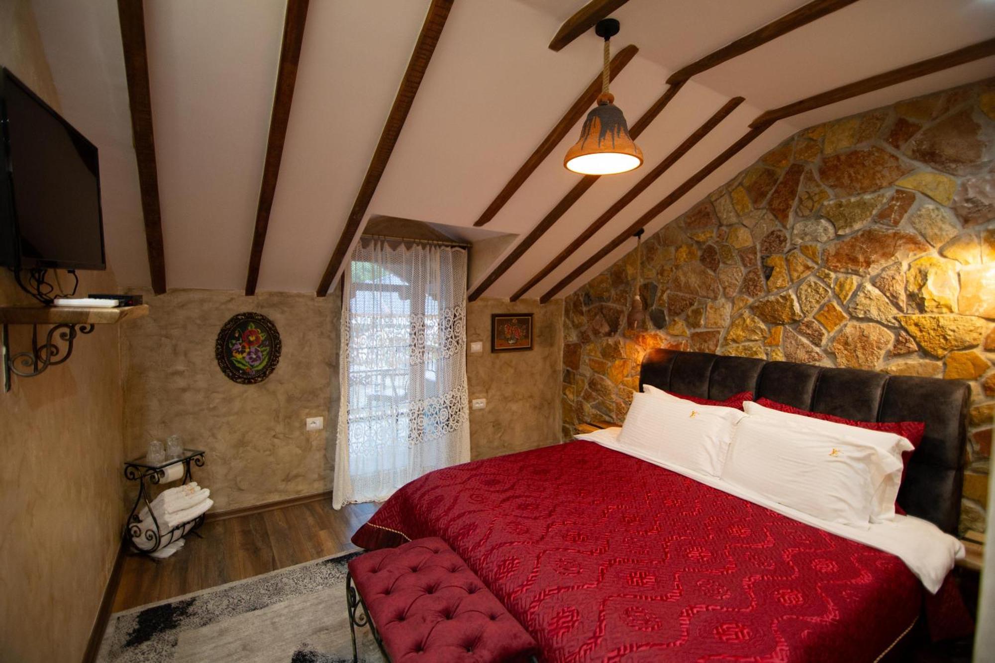 Vila Eden Boutique Hotel Корча Номер фото