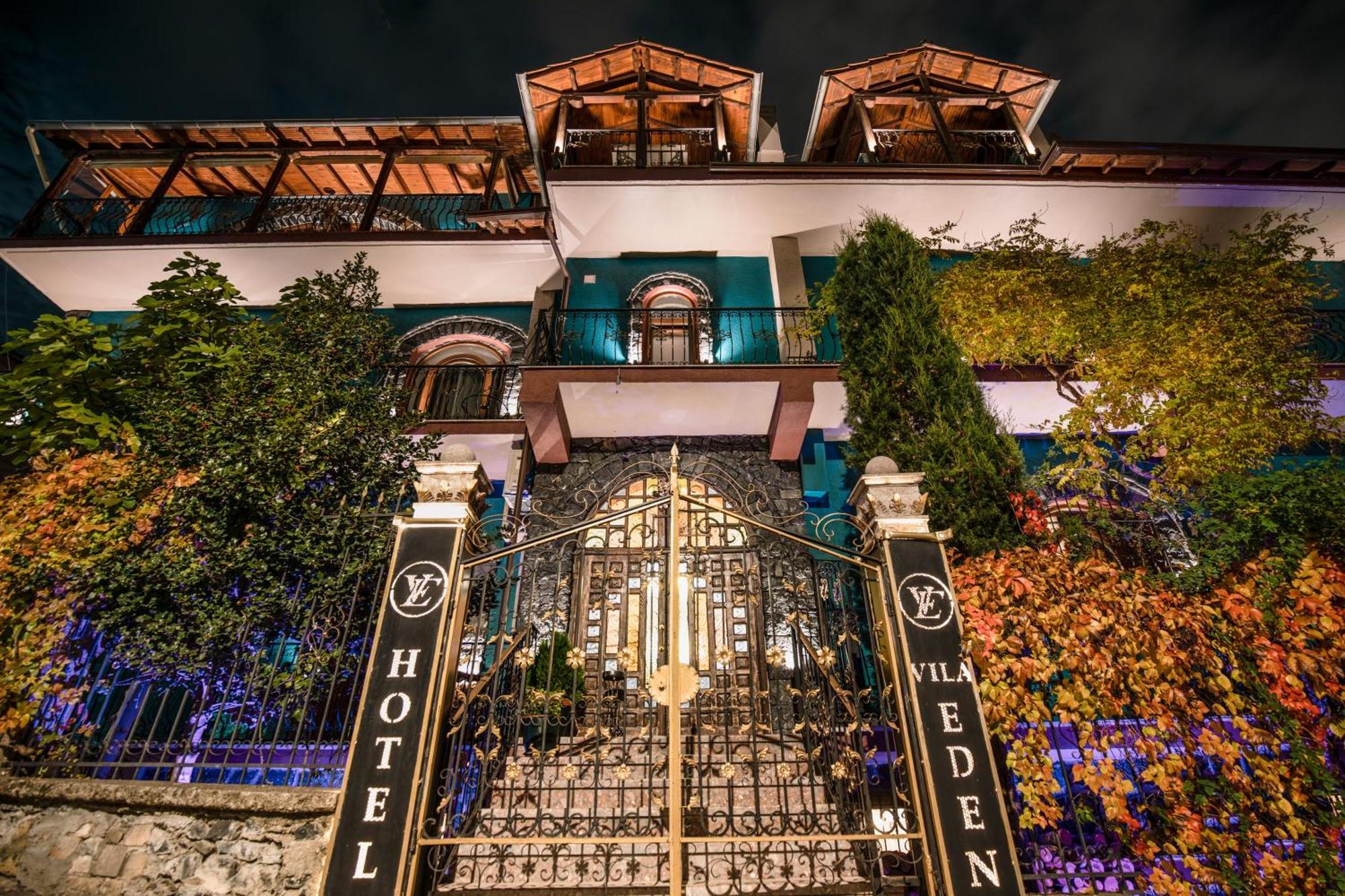 Vila Eden Boutique Hotel Корча Экстерьер фото