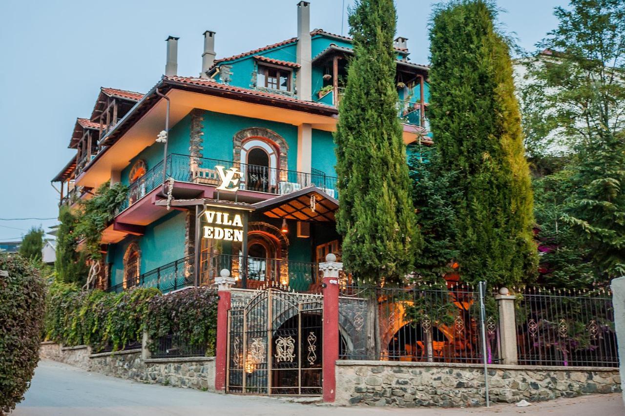 Vila Eden Boutique Hotel Корча Экстерьер фото